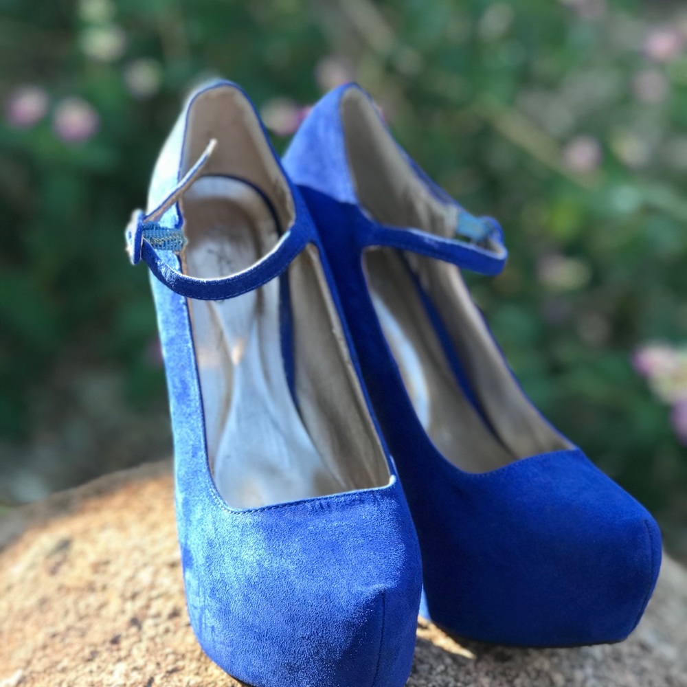 Ankle strap heels
